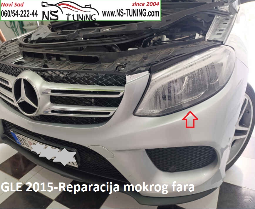 servis farova novi sad mercedes gle w166 led far mokar reparacija ns tuning